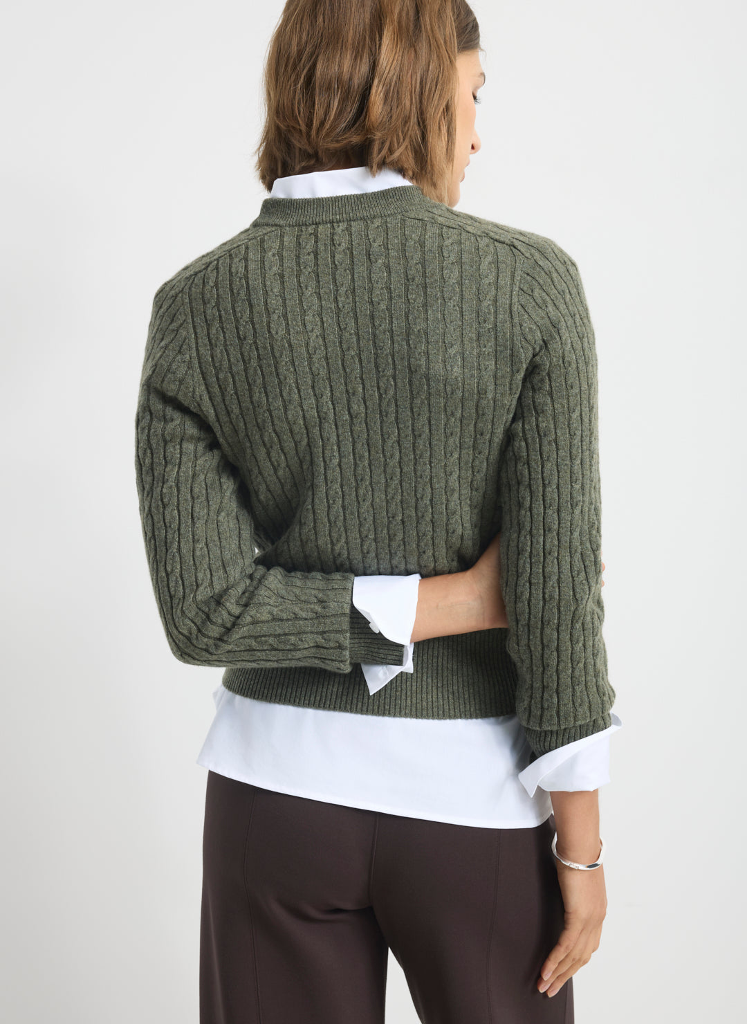 Kit Cashmerino Classic Cable Sweater