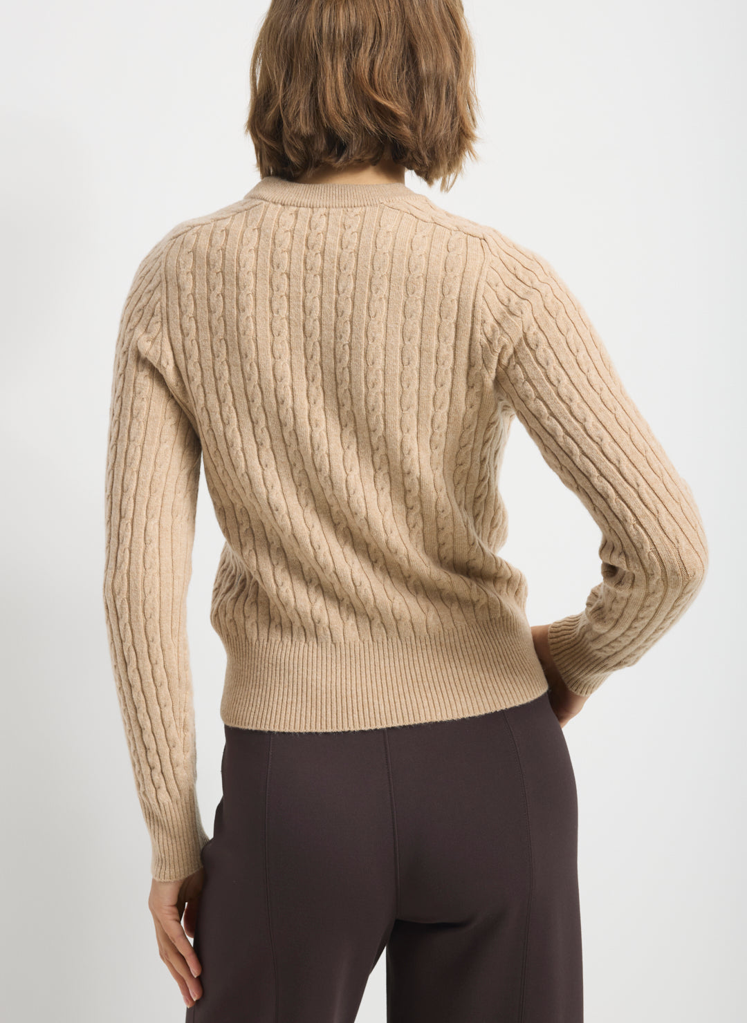 Kit Cashmerino Classic Cable Sweater