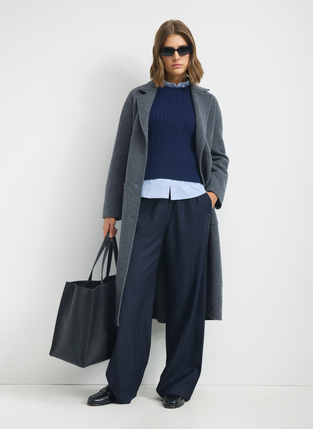 Kit Cashmerino Classic Cable Sweater