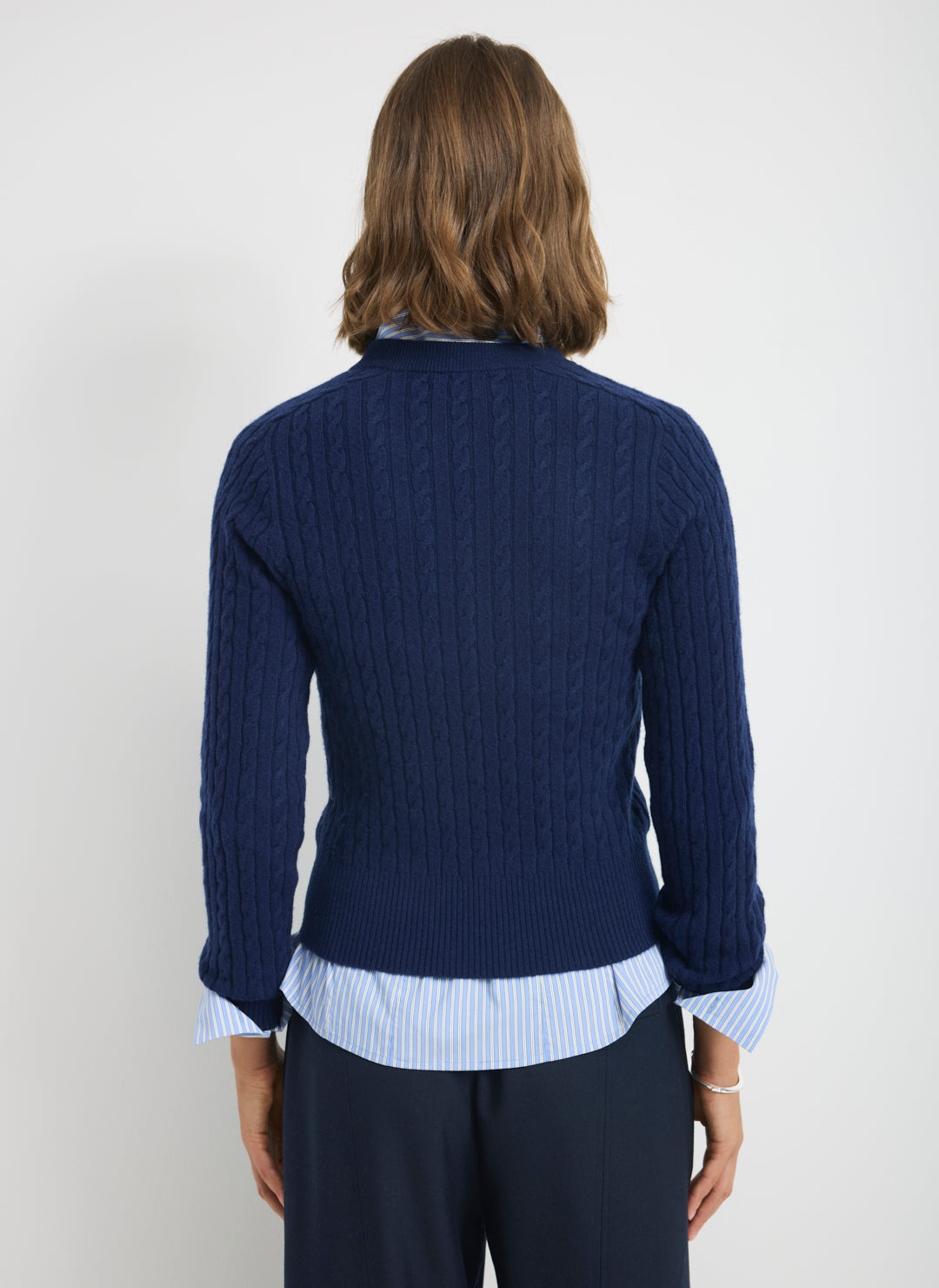 Kit Cashmerino Classic Cable Sweater