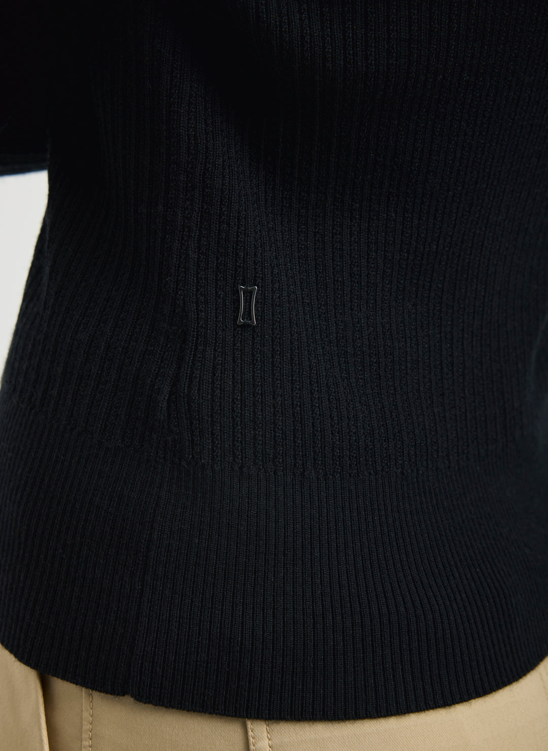 Effortless Merino Preppy Polo Sweater