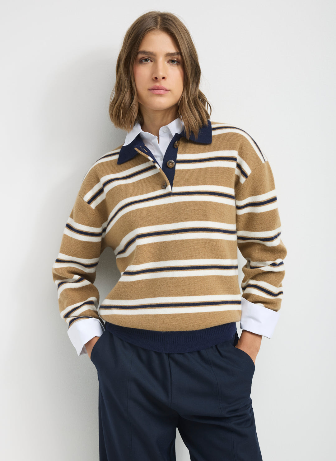Kit Cashmerino Rugby Sweater