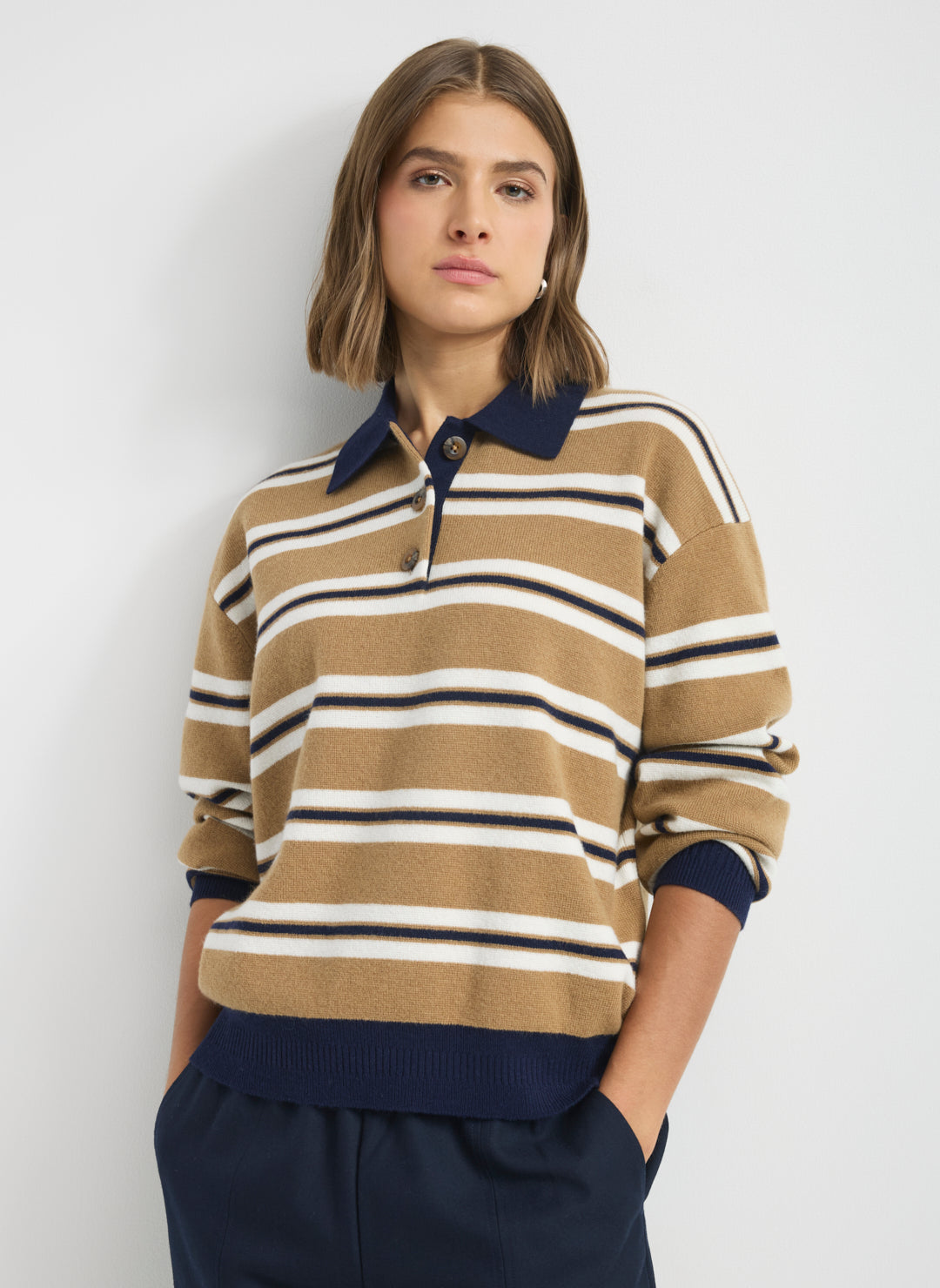 Kit Cashmerino Rugby Sweater