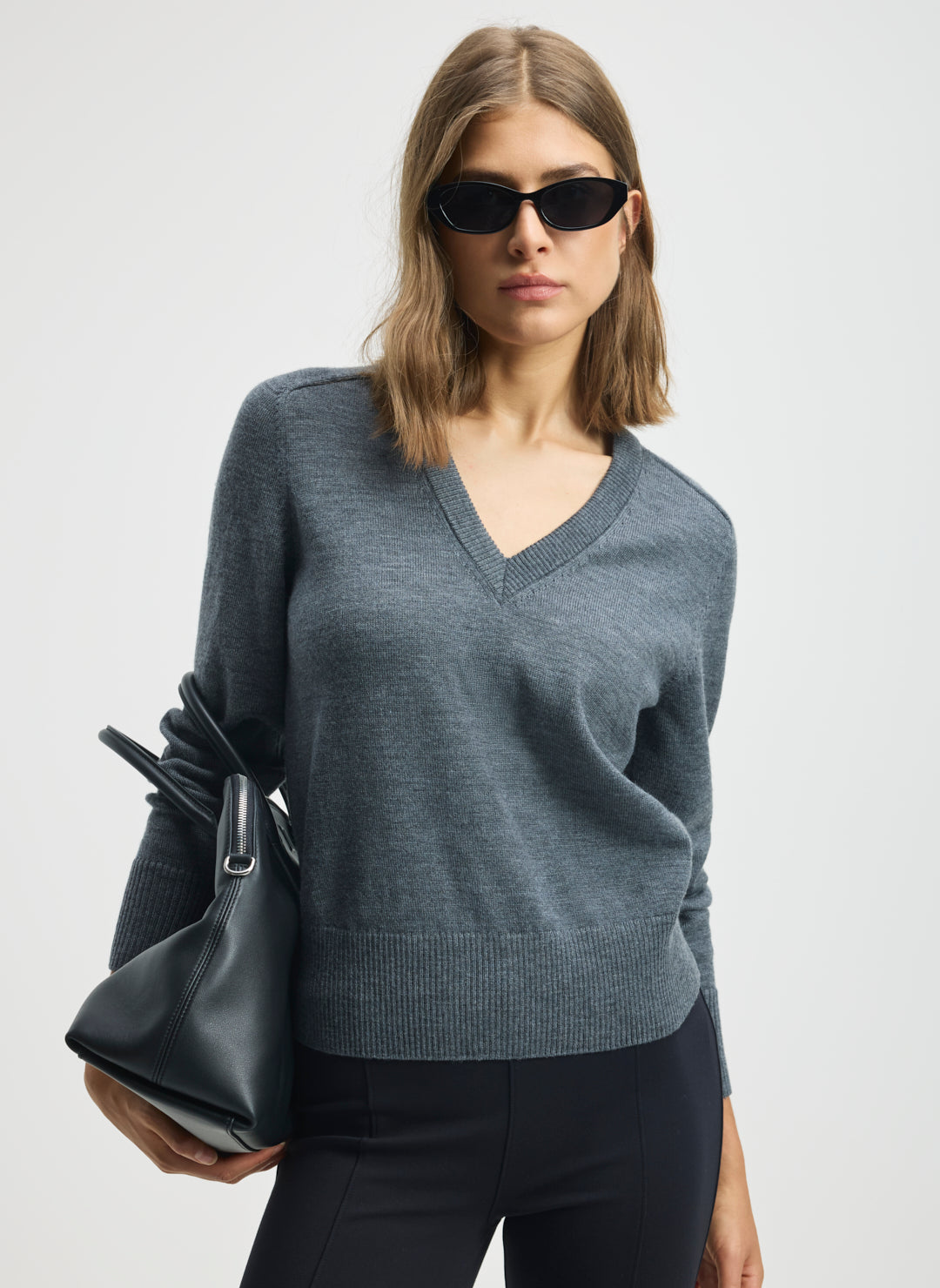 Effortless Merino V-Neck Sweater