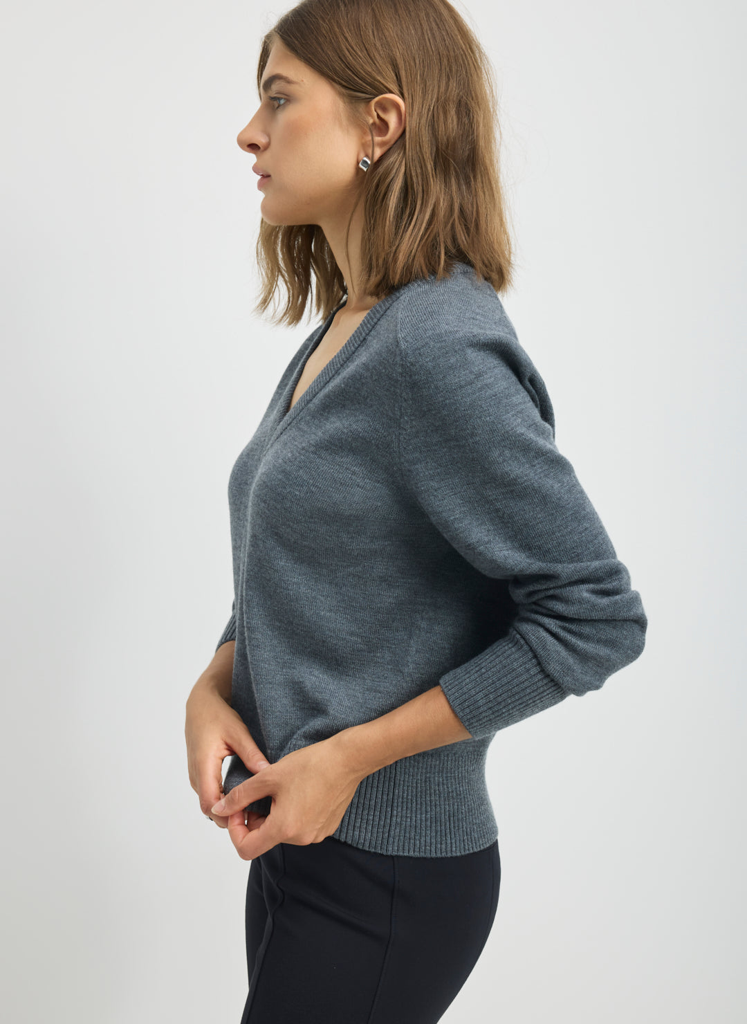 Effortless Merino V-Neck Sweater
