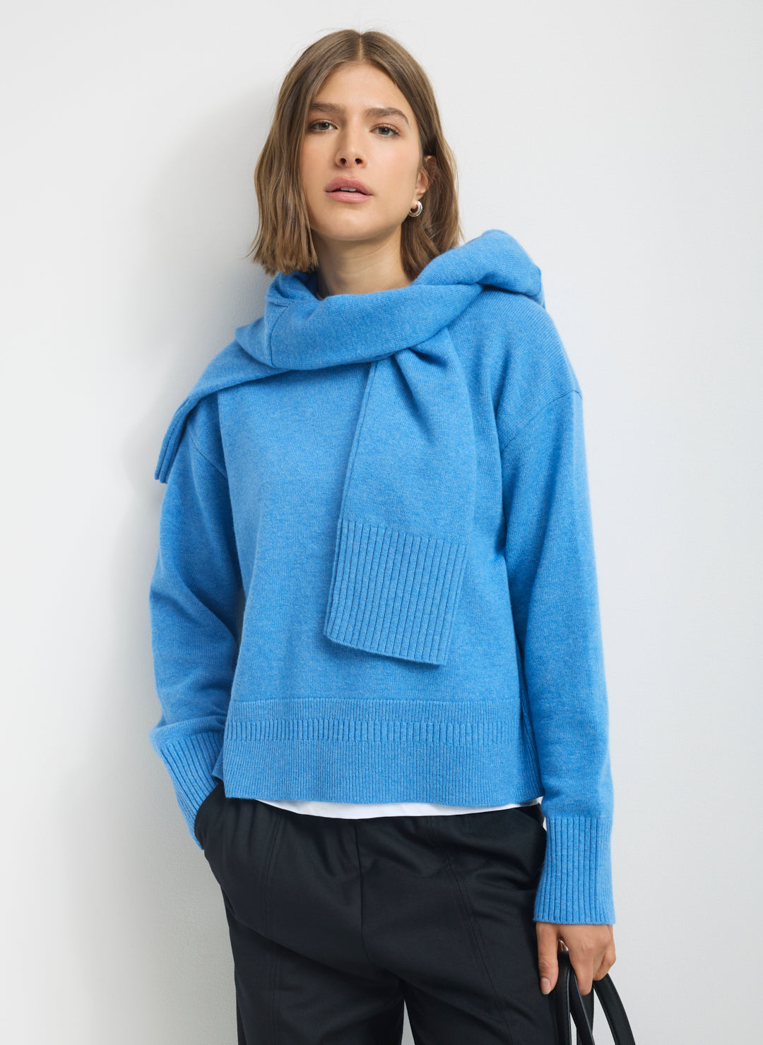 Kit Cashmerino Relaxed Crewneck Sweater