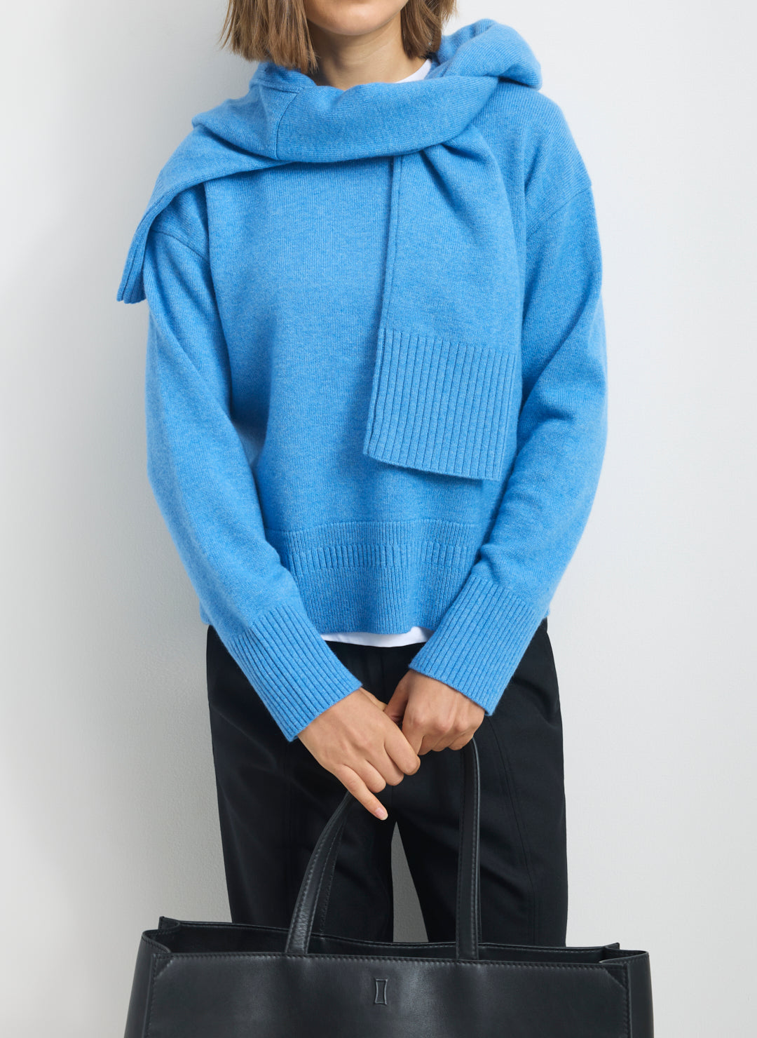 Kit Cashmerino Relaxed Crewneck Sweater