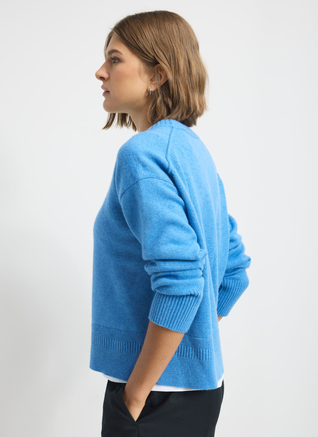 Kit Cashmerino Relaxed Crewneck Sweater