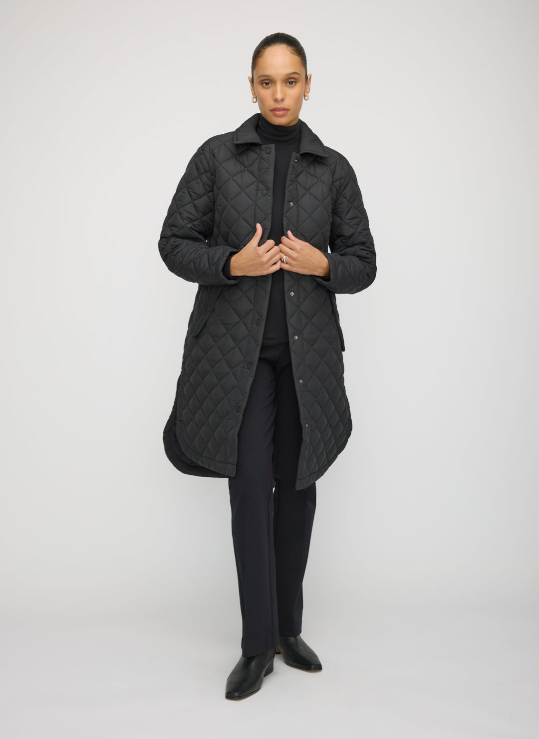 Oslo Recycled Quilted Coat