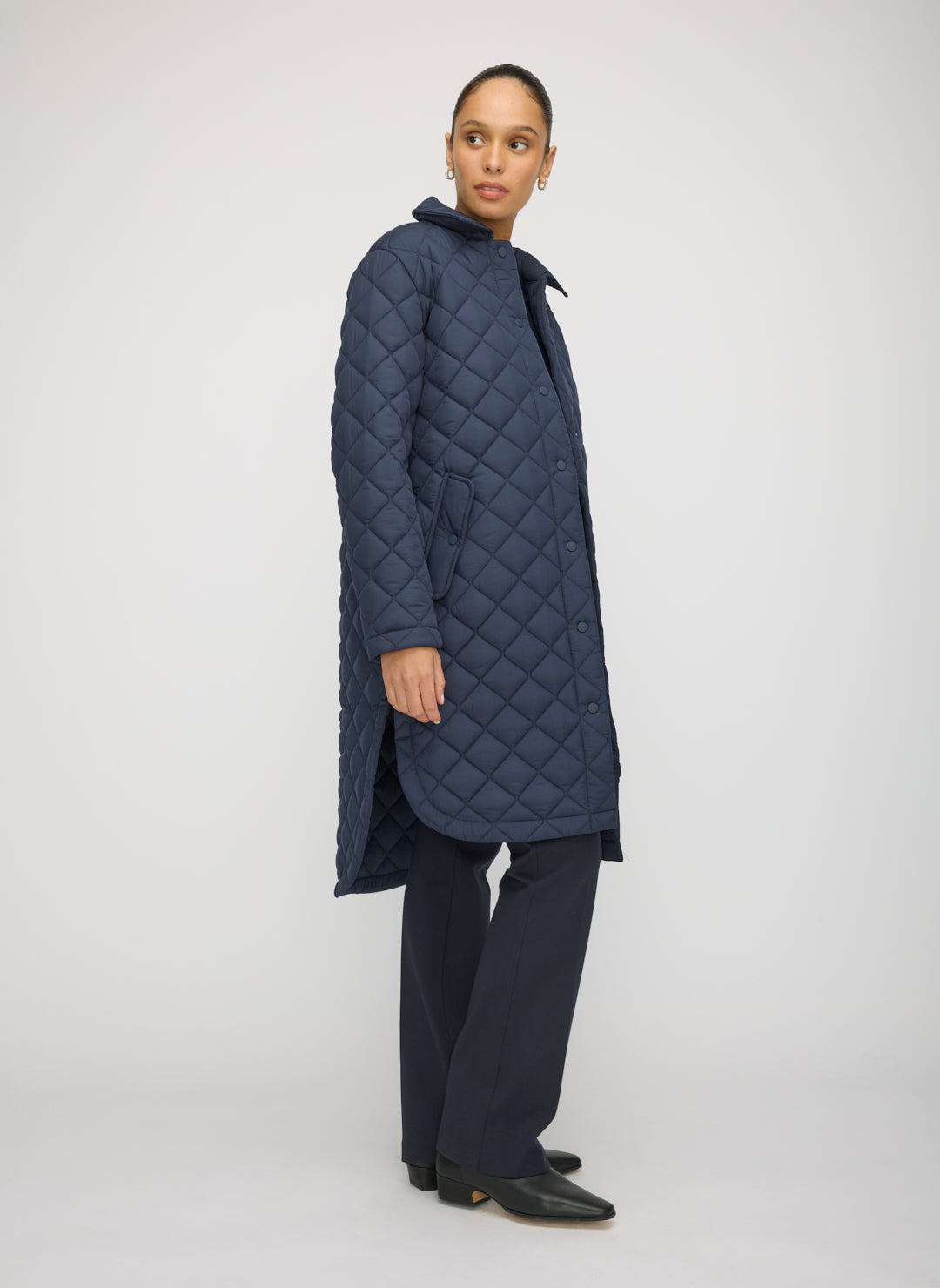 Oslo Recycled Quilted Coat