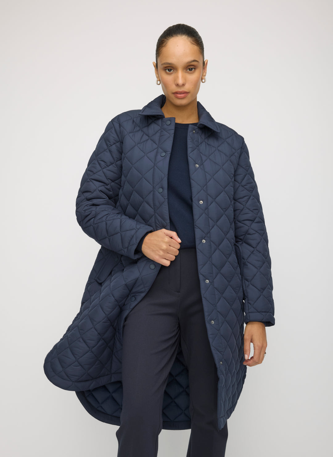 Oslo Recycled Quilted Coat