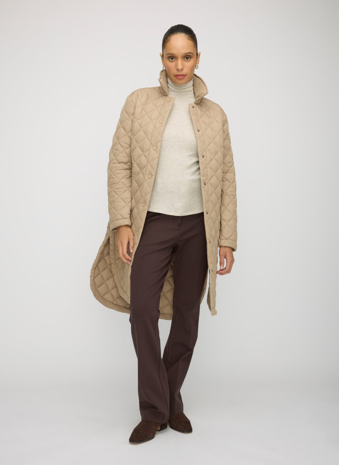 Oslo Recycled Quilted Coat