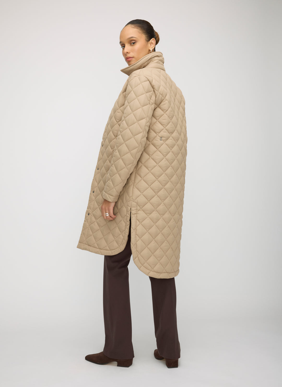 Oslo Recycled Quilted Coat