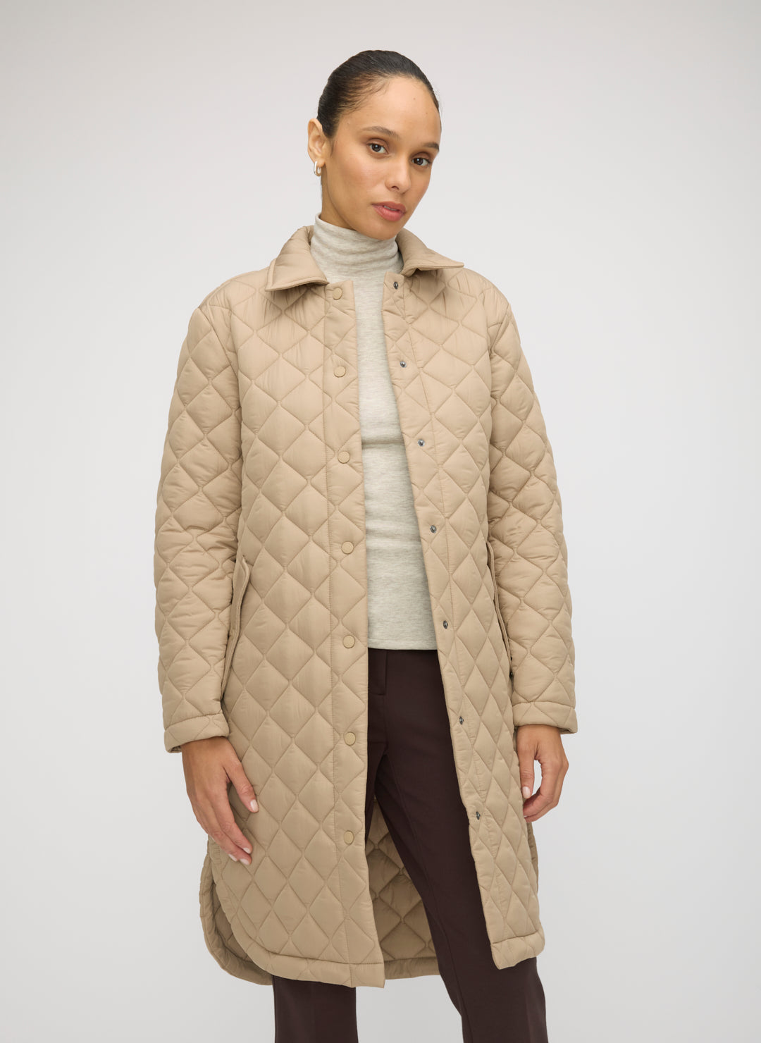 Oslo Recycled Quilted Coat