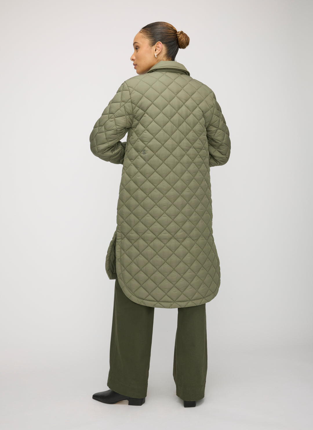 Oslo Recycled Quilted Coat