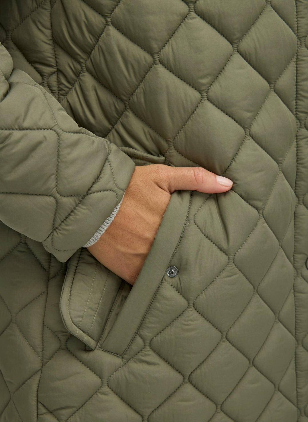 Oslo Recycled Quilted Coat