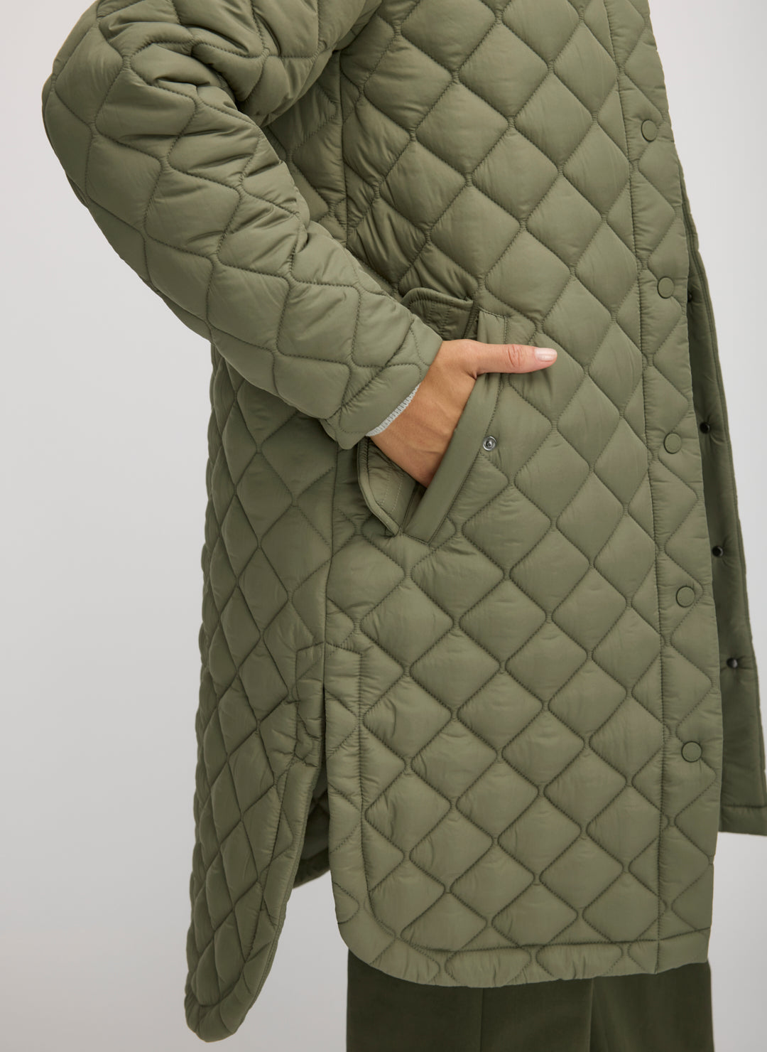 Oslo Recycled Quilted Coat