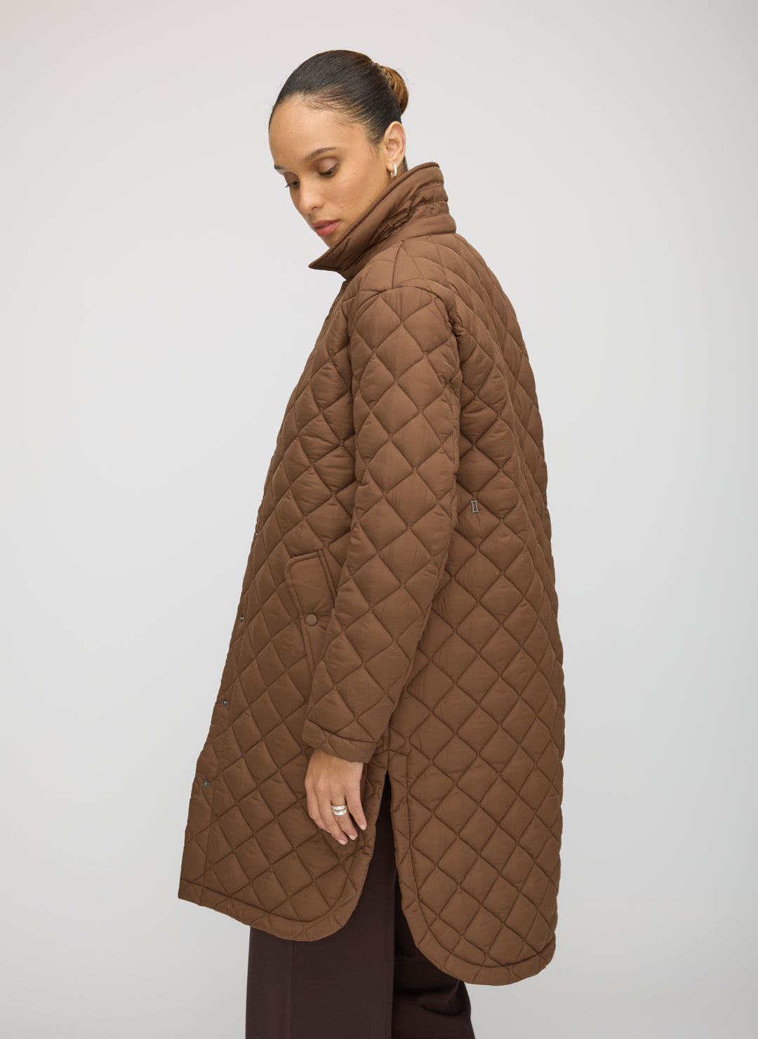 Oslo Recycled Quilted Coat