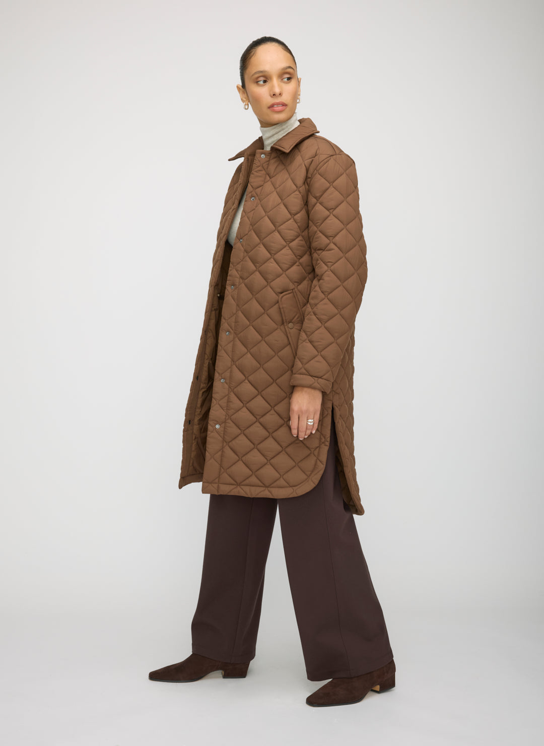 Oslo Recycled Quilted Coat