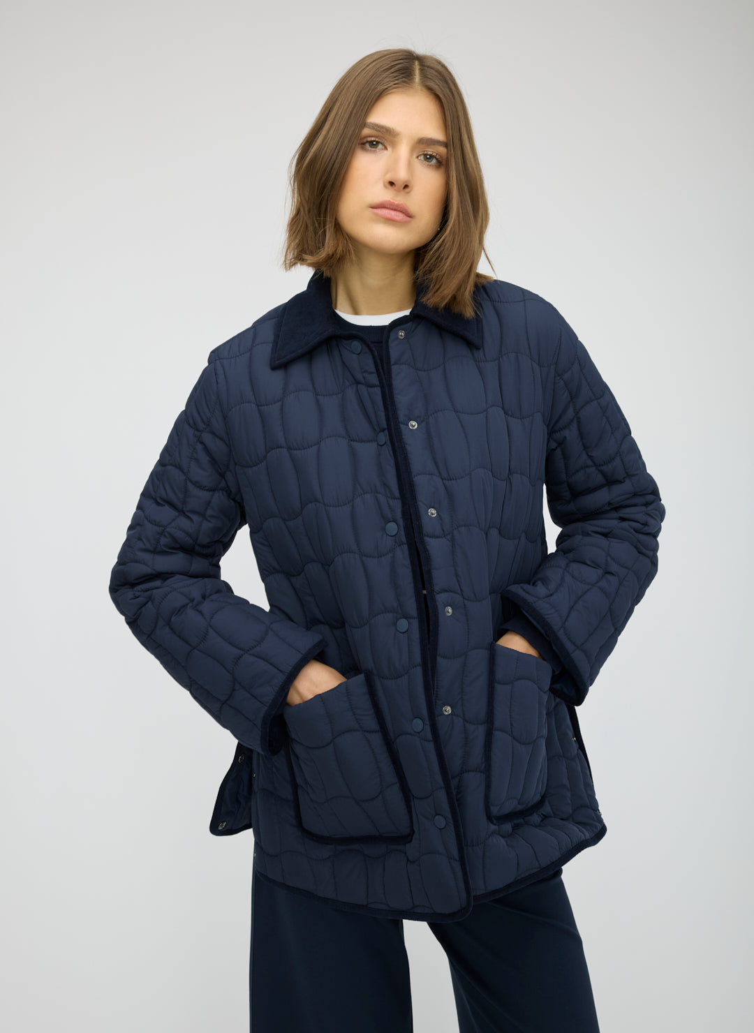 ジャケット・アウター awasa26ss shirt jacket naby size2 Women's Outerwear – Kit and Ace