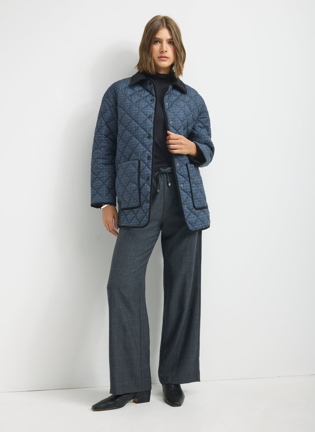 Oslo Oversized Quilted Barn Jacket