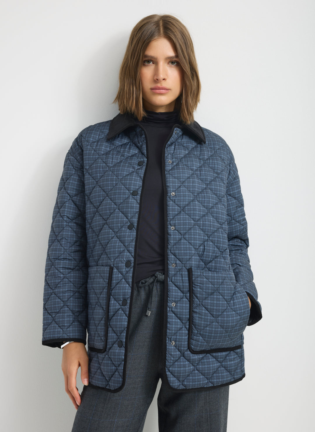 Oslo Oversized Quilted Barn Jacket