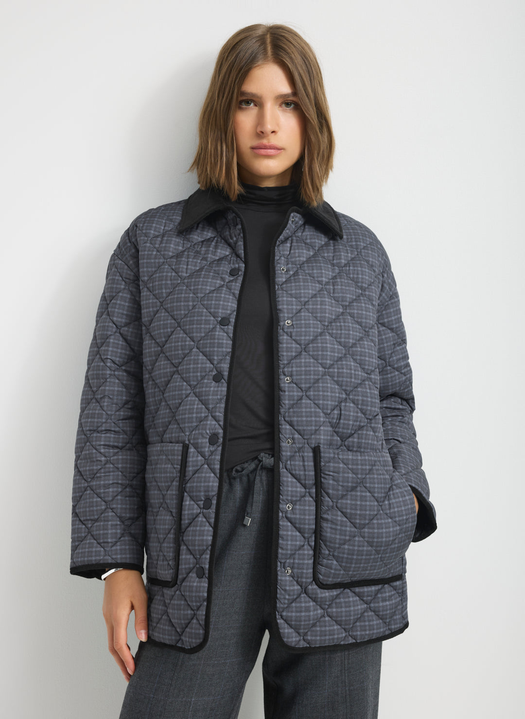 Oslo Oversized Quilted Barn Jacket