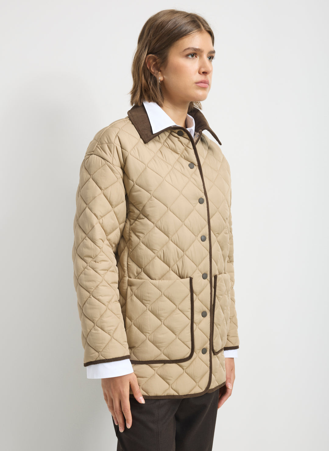 Oslo Oversized Quilted Barn Jacket