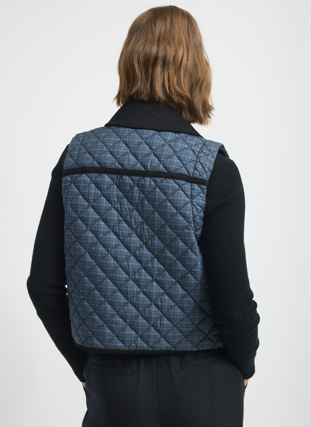 Oslo Crop Quilted Vest