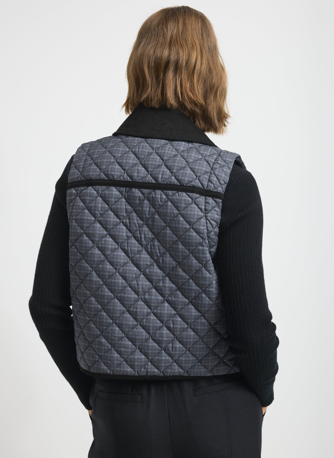 Oslo Crop Quilted Vest