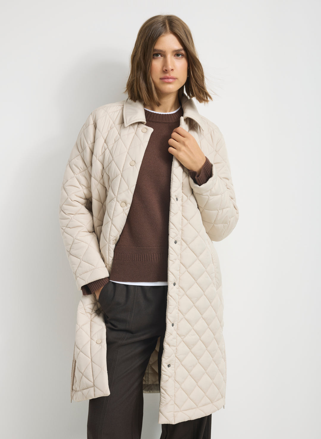 Oslo Quilted Coat