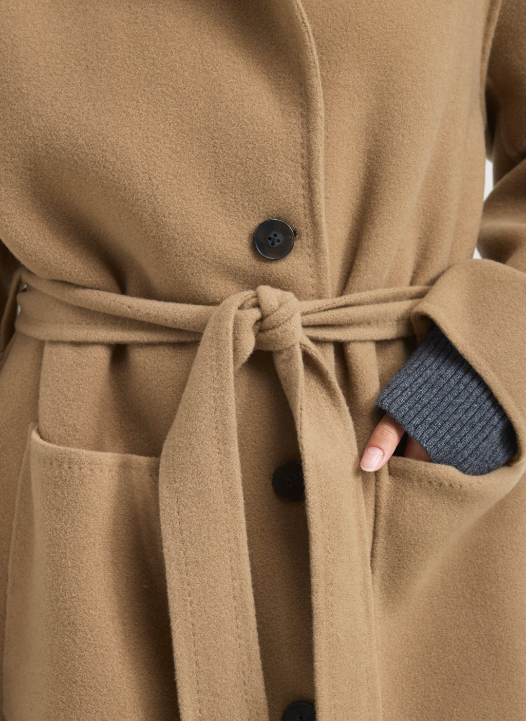 Essential Wool Over Coat