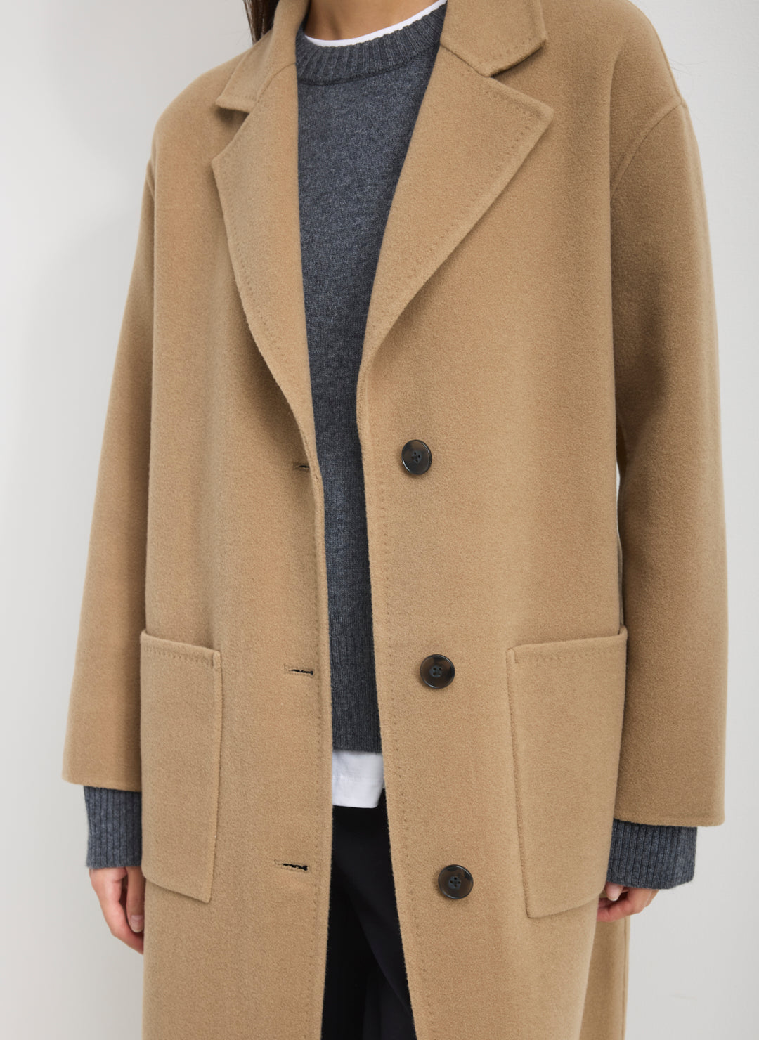 Essential Wool Over Coat
