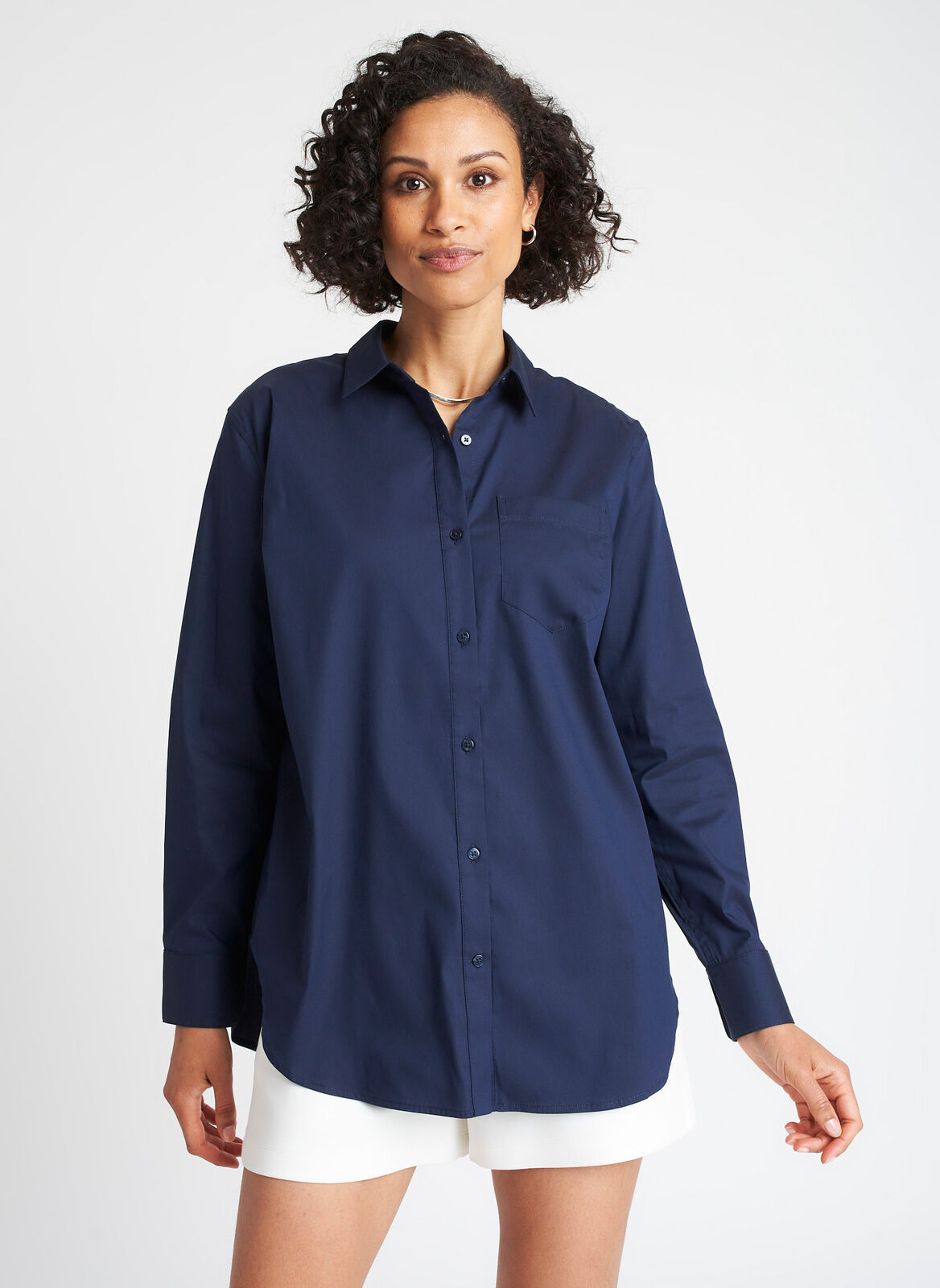 Kit and Ace — Keep It Cool Boyfriend Blouse