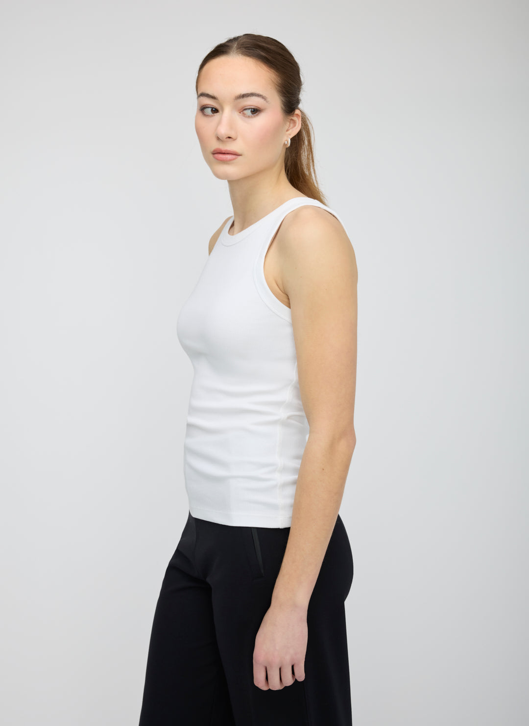 Cyprus High Neck Rib Tank