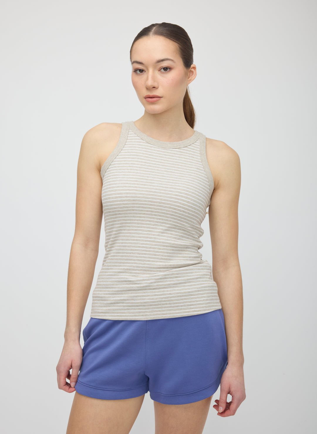 Cyprus High Neck Rib Tank