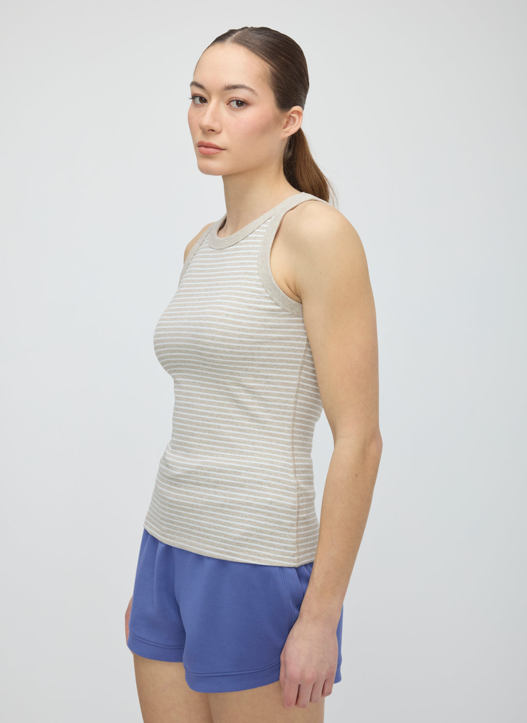 Cyprus High Neck Rib Tank