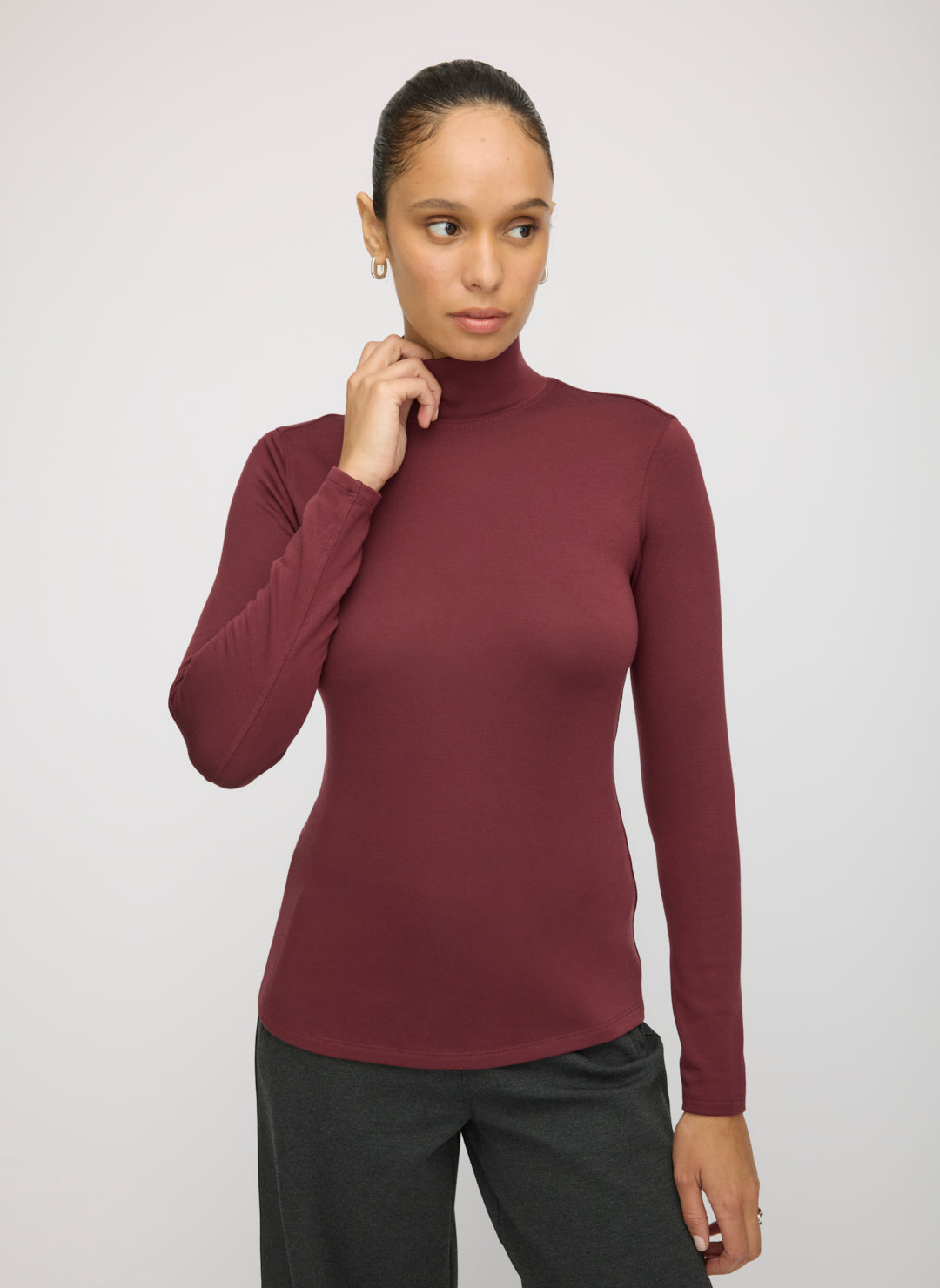 Upgraded Brushed Turtleneck