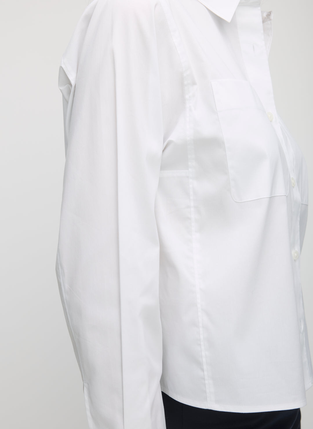 Piper Cropped Long Sleeve Shirt