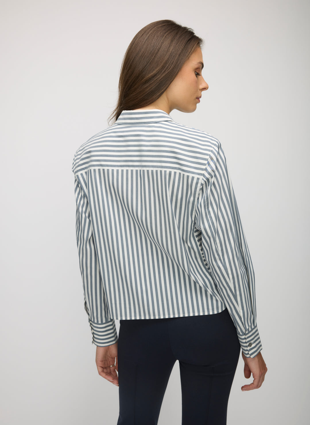 Piper Cropped Long Sleeve Shirt