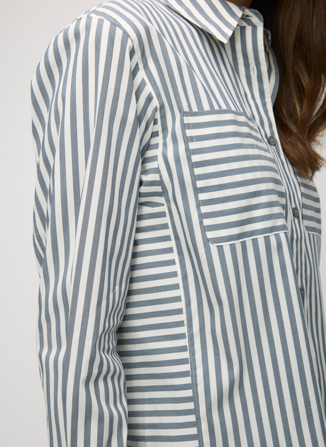 Piper Cropped Long Sleeve Shirt