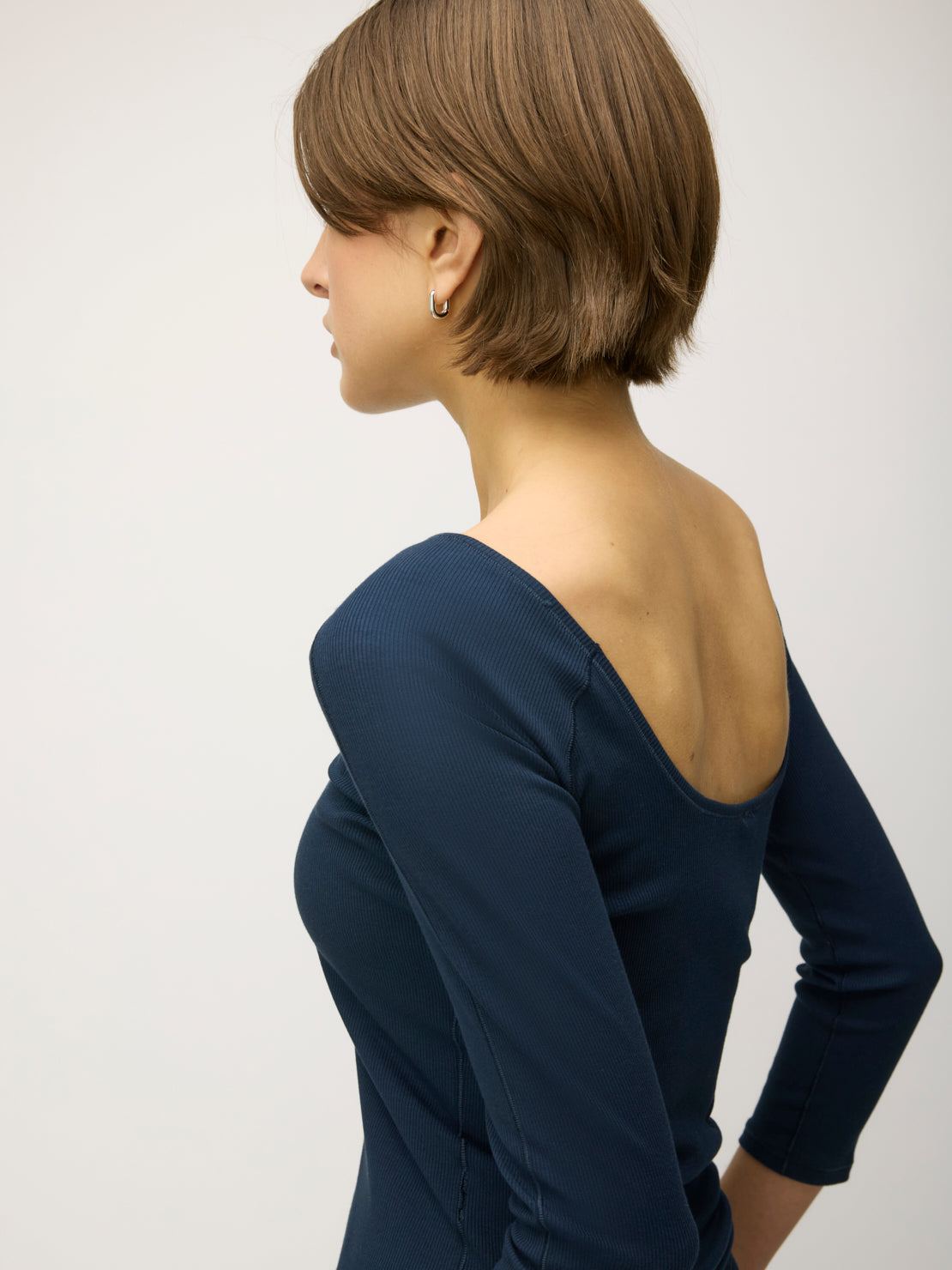 Scoop Back 3/4 Sleeve | Women's Long Sleeve Tops – Kit and Ace