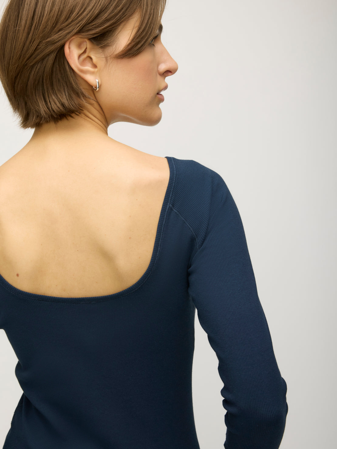 Scoop Back 3/4 Sleeve | Women's Long Sleeve Tops – Kit and Ace