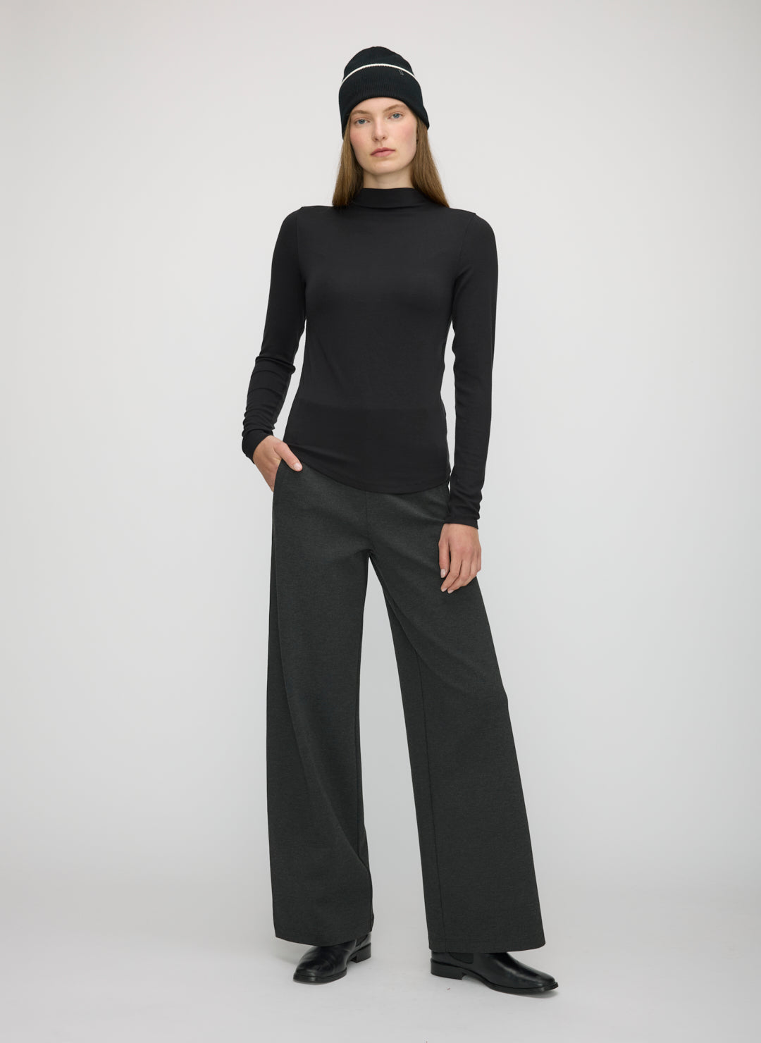 Kit Cosy Long Sleeve Mockneck