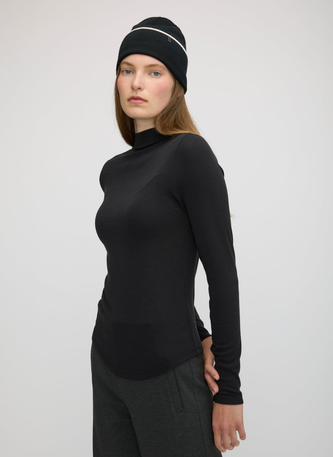 Kit Cosy Long Sleeve Mockneck