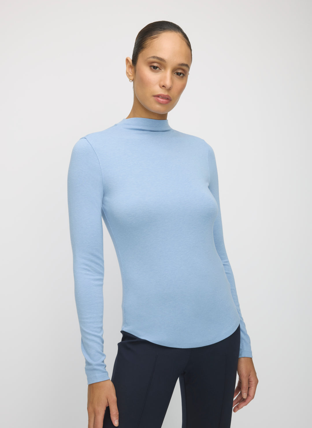 Kit Cosy Long Sleeve Mockneck