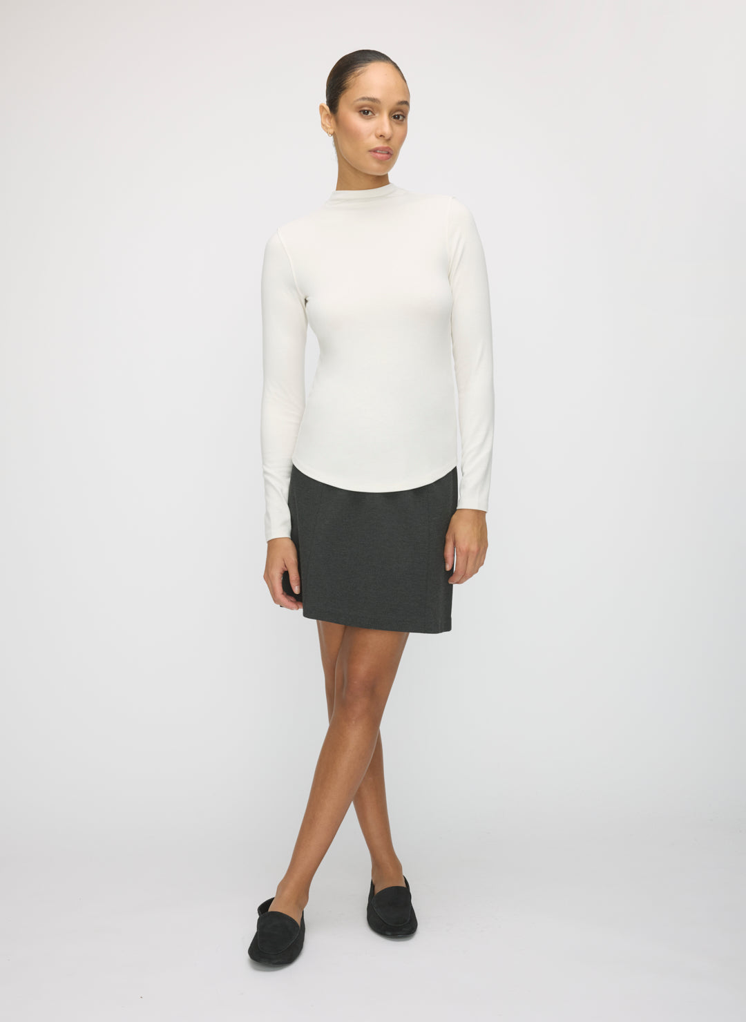 Kit Cosy Long Sleeve Mockneck