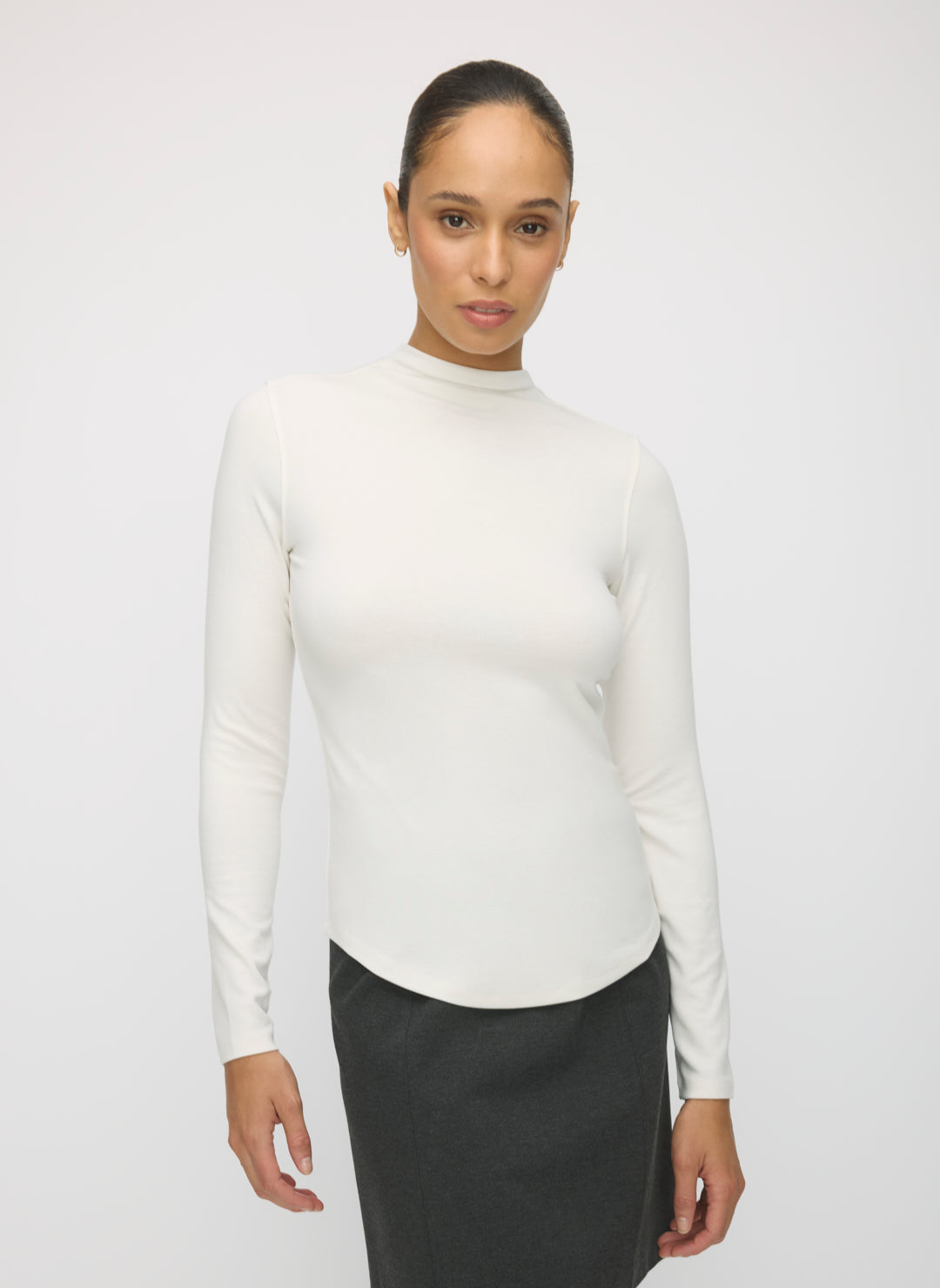 Kit Cosy Long Sleeve Mockneck