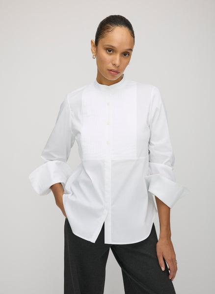 KWT10505MarbellaCollarlessShir