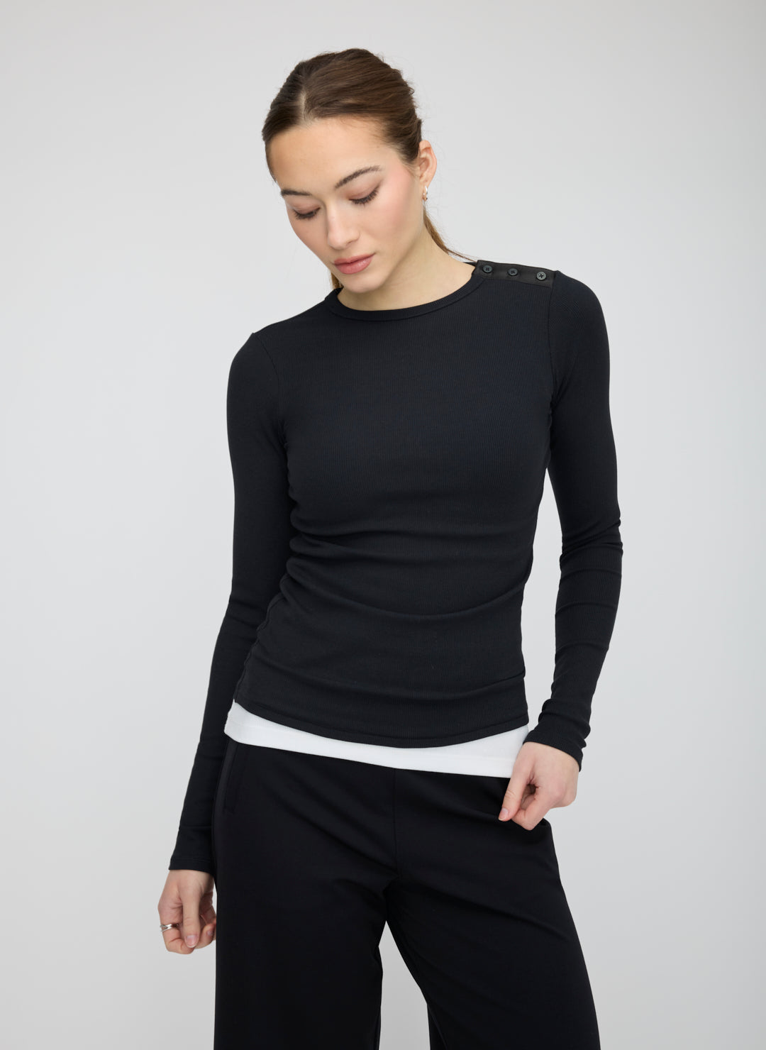 Cyprus Shoulder Placket Tee